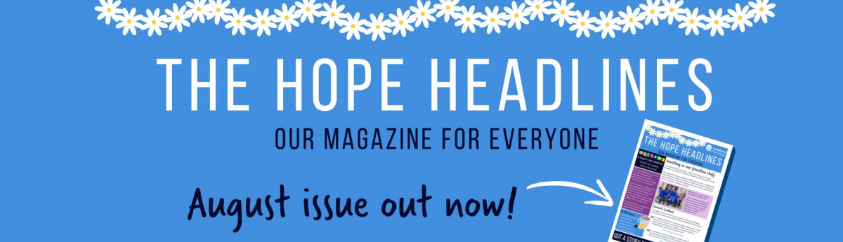 August issue out now. Please share with patients and carers