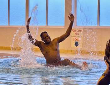 "It's been life-changing" - Simba shares his swimming story