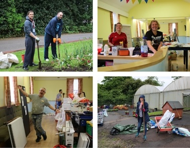 Staff from PwC make a difference by volunteering time and energy to work with mental health patients